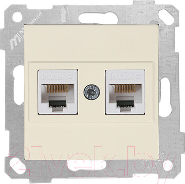 Розетка Mutlusan Rita 2200 138 0102 (слоновая кость)