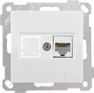 Розетка Mutlusan 2100 140 0101 (белый)