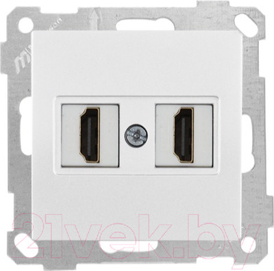 Розетка Mutlusan 2100 458 0101 (белый)