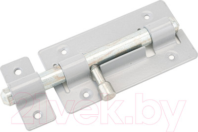 Щеколда Секрет Киров ЗД-01 круглая (серый металик)