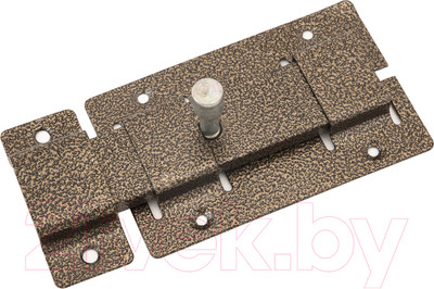 Щеколда Секрет Киров ЗД-02 плоская (антик бронза)