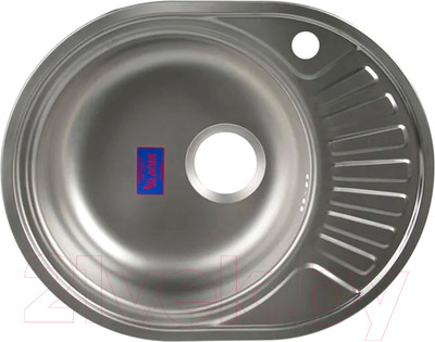 Мойка кухонная Vladiks L-457 (левая, с сифоном)