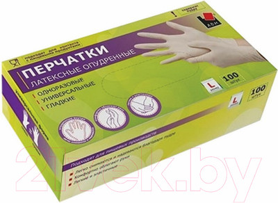 Перчатки одноразовые Remocolor 24-0-053 (L, 100шт)