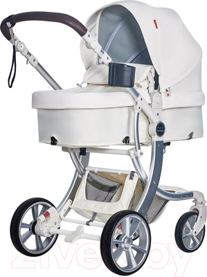 Детская универсальная коляска Aimile Original Autumn 2 в 1 / АА-5 (молочный)