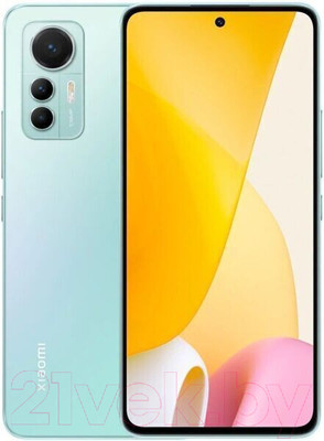 Смартфон Xiaomi 12 Lite 6GB/128GB (светло-зеленый)