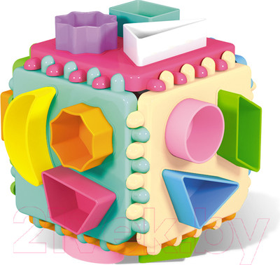 Сортер Stellar Логический куб Подарочный / 01316