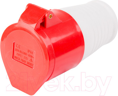 Розетка силовая Rexant 3Р+РЕ 32А / 11-8922