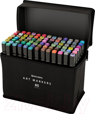 Набор маркеров Brauberg 152233 (80шт)