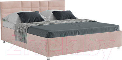 Полуторная кровать Mebel-Ars Нью-Йорк 140 (кордрой бежевый)