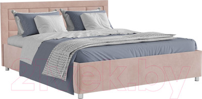 Полуторная кровать Mebel-Ars Версаль 140 (кордрой бежевый)