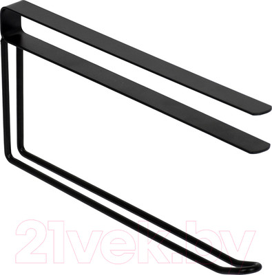 Держатель для бумажных полотенец в ванную Marmiton 17609 (черный)