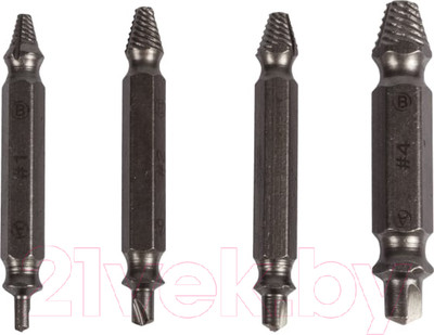 Набор экстракторов Kranz Для шурупов Профи KR-12-6703