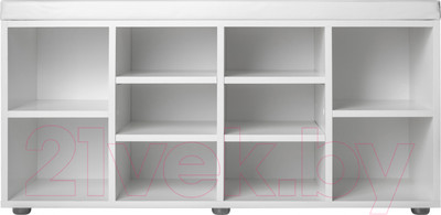 Тумба в прихожую Премиум София-5 (белый текстурный)