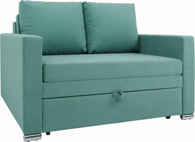 Диван KRONES Афродита выкатная 195x100 (велюр изумрудный)