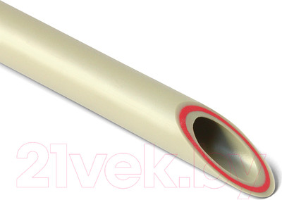 Труба водопроводная Pro Aqua 75 Rubis SDR 6 / PA37020PG (серый)