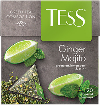 Чай пакетированный Tess Ginger Mojito (20пак)