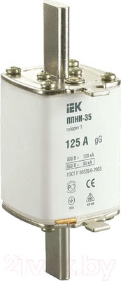 Предохранитель плавкий IEK ППНИ-35 / DPP30-125