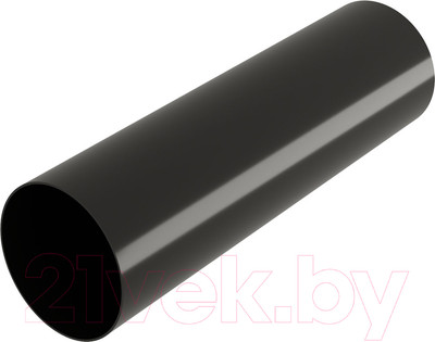 Труба водосточная Grand Line Стандарт ПВХ RAL 9005 (3м, черный)