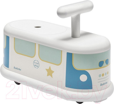 Каталка детская Italtrike Полицейская машина / 2110POL990101 (белый)