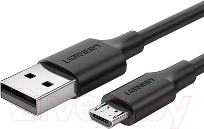 Кабель Ugreen US289 / 60135 (0.5м, черный)