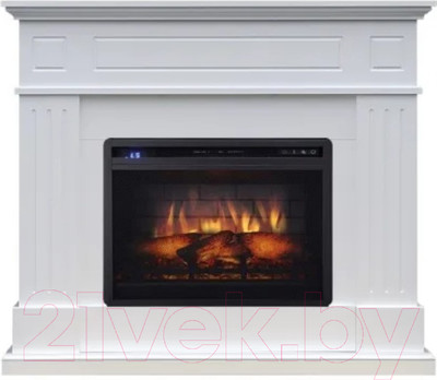 Каминокомплект Смолком Lauritz V23 + Vision 23 EF LED 3D FX (бьянко белый)