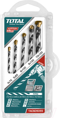 Набор сверл TOTAL TACSD5055