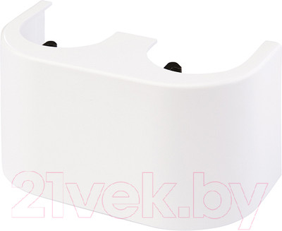 Панель декоративная для клапана Simplex Для прямых узлов нижнего подключения / F 10093 (белый)