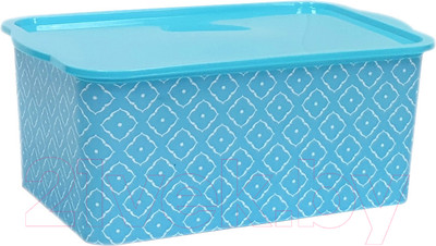 Контейнер для хранения Violet С крышкой Bоно / 5511109 (3л, синий)