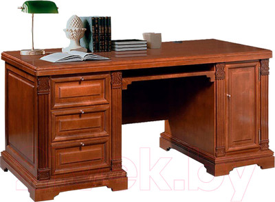 Компьютерный стол Гомельдрев Престиж ГМ 5971 Береза (мокко)