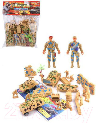 Набор фигурок игровых Наша игрушка Военный / 0352-24
