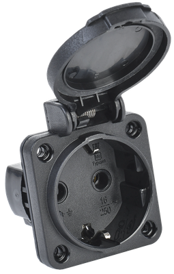 Розетка силовая IEK Magnum PSN71-016-3-2-54-K02