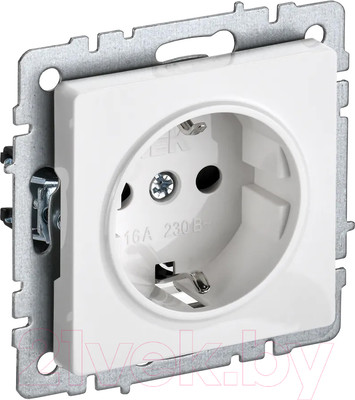 Розетка IEK Brite BR-R14-16-K01 (белый)