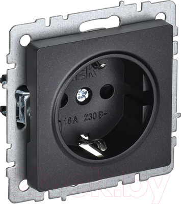 Розетка IEK Brite BR-R11-16-K02 (черный)