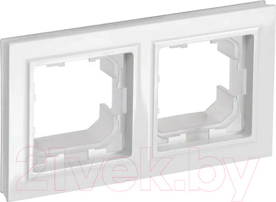 Рамка для выключателей и розеток IEK Brite BR-M22-44-K01 (белый)