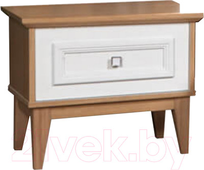 Прикроватная тумба Гомельдрев Торино ГМ 8195 (дуб/белый/натуральный дуб)