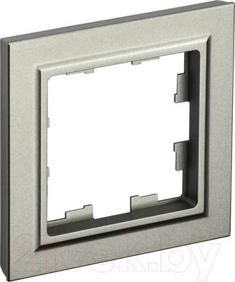 Рамка для выключателей и розеток IEK Brite BR-M12-K37 (шампань)