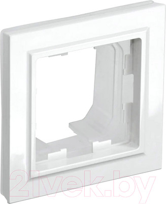 Рамка для выключателей и розеток IEK Brite BR-M12-44-K01 (белый)