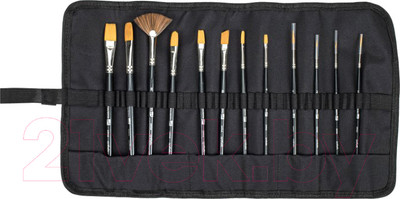 Набор кистей Brauberg Classic / 200968 (12шт, синтетика)