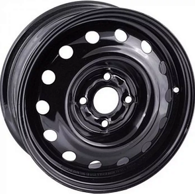 Штампованный диск Eurodisk 75J50Y 16x6.5" 5x114.3мм DIA 66.1мм ET 50мм Black