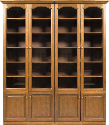 Шкаф с витриной Гомельдрев Купава ГМ 2311-12 Дуб/Вар.03 (P-43)