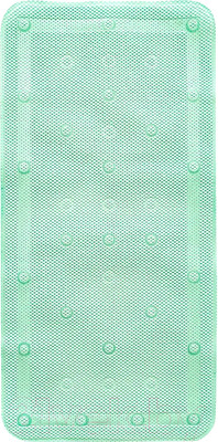 Коврик на присосках Вилина Массажный Лотос 6910 (43x90, зеленый)