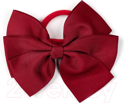 Резинка для волос Bradex Бантик / AS 1412 (бордовый)