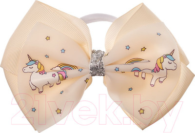 Резинка для волос Bradex Единорожка / AS 1805 (бежевый)