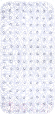 Коврик на присосках Вилина Паутинка 6916 (35x72, прозрачный)