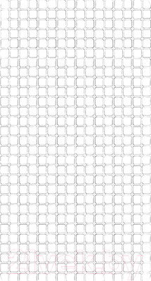 Коврик на присосках Вилина Мозаика 6979 (38x69, прозрачный)