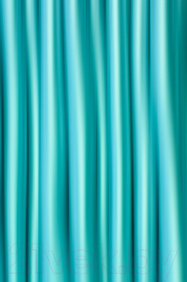 Шторка-занавеска для ванны Вилина Mirage 7070 (180x180, бирюзовый)