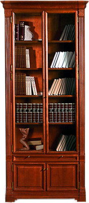 Шкаф с витриной Гомельдрев ГМ 5933 Береза (мокко)