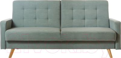 Диван KRONES Тесей 235 (микровелюр зеленый)