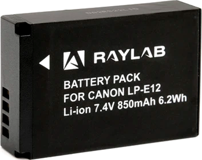 Аккумулятор для камеры RayLab RL-LPE12