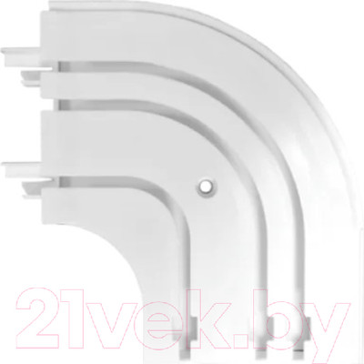 Поворот для карниза LEGRAND 3-рядный / 48061398 (2шт, белый)